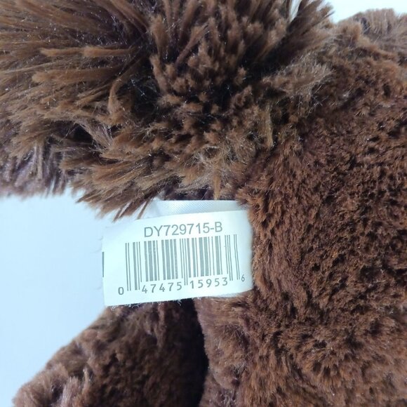 Dan Dee Laying Horse Realistic Plush Stuffed Animal Brown White Patches 20” - Picture 9 of 10